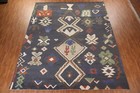 Moroccan Geometric Berber Rug, Palace Size, Handmade from Wool, 12'x15'